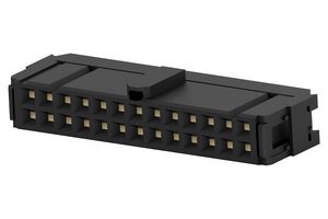 1658622-6 WTB Conn, Rcpt, 26POS, 2Row, 2.54mm Amp - Te Connectivity