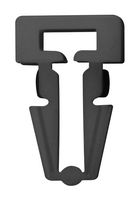 PM2H25-M30 Cable Tie Mount, 7.6mm, Pa 6.6, Black PANDUIT