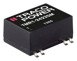 TMR 1-0511SM DC-DC Conv, ISO POL, 1 O/P, 0.2A, 5V TRACO Power