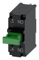 3SU1400-3AA10-5BA0 SW CONTACT BLOCK, 1P, 10A, 230VAC, THT SIEMENS