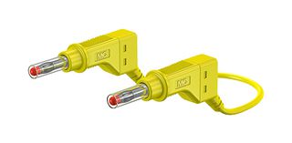 66.9407-200-24 Pvc Test Lead, Yellow, 2m, 600v, 32A STAUBLI