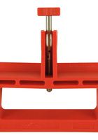 PSL-CBL CKT Breaker Lockout, Nylon/SS, Red PANDUIT