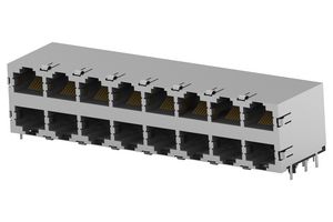 5569264-1 RJ45 Connector, Jack, 8P8C, 16PORT, Cat5 Amp - Te Connectivity