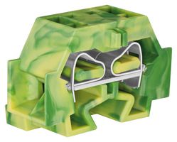 262-337 Terminal Block, DIN Rail, 4Pos, 12AWG Wago