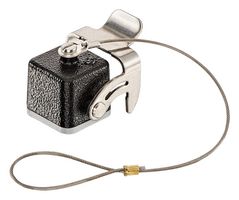 09370035401 COUVERCLE DE PROTECTION AVEC CORDON, CAPOT RCPT 3A HARTING