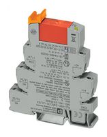 2909509 RELAY MODULE, DPDT, 24VDC, 6A, DIN RAIL PHOENIX CONTACT