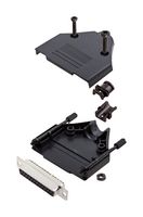 L17DTPK-P-25+L77SDB25S D Sub Connector, Rcpt, 25Pos, Solder Amphenol ICC