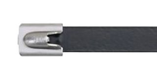 MLTFC2.7H-LP316 PANSTEELTIE,316SS,Poly,H,10.2,Blk,P50 PANDUIT
