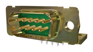 DDM50P500C D Sub Connector, Plug, DD, 50Pos, Th Amphenol ICC