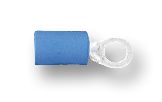 FVWS2-8 K Crimp Terminal, Ring, 8mm, Blue, Pk100 JST (Japan Solderless Terminals)