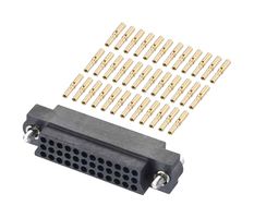 M83-LFD1F2N36-0000-000 Connector, Rcpt, 36POS, 3ROW, 2mm Harwin