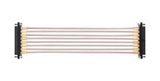 M80-FC305F1-08-0300F1 Cable ASSY, WTB Rcpt-WTB Rcpt, 300mm Harwin