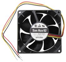 9G0912S201 Axial Fan, 92mm, 2M3/Min, 38DBA, 12V SANYO DENKI