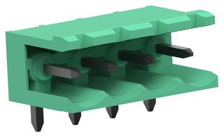 282815-2 Terminal Block, R/A Header, 2WAY, Th Buchanan - Te Connectivity