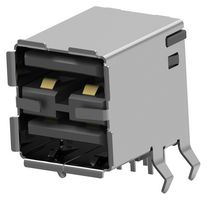 5787745-4 Stacked USB Conn, 2.0 Type A, 2Pos Amp - Te Connectivity