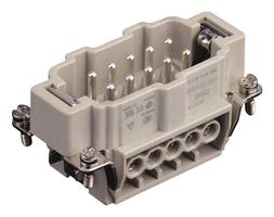 T2040102101-000 Heavy Duty Insert, Plug, 10Pos, 14AWG Te Connectivity