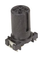 21033112410 Circular Insert, 4Pos, Receptacle, SMT Harting