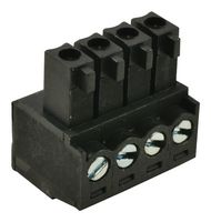 39500-0004 Terminal Block, Pluggable, 4WAY, 16AWG Molex