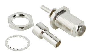 222167-10 RF Coaxial, F Jack, 75 OHM, Cable Amphenol RF