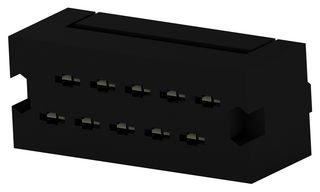 2-746610-1 Connector, Header, 10Pos, 2ROWS, 2.54mm Amp - Te Connectivity