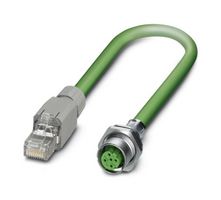 VS-FSDBPS-IP20-93G-LI/2,0 BUS SYSTEM CABLE, M12 RCPT-RJ45 PLUG, 2M PHOENIX CONTACT
