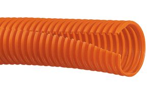 CLT100F-C3 Corrugated Loom Tubing, 30.5m, PE, Org PANDUIT