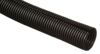 CLT62N-C630 Corrugated Loom Tubing, 30.5m, Pa, Black PANDUIT