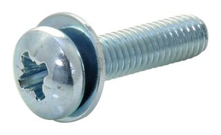 m3 12 PRSTSY Z100 Pan Head Pozidriv Screw, Steel, m3,Pk100 Tr Fastenings