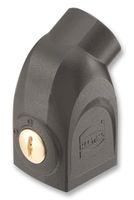 11 20 003 1601 HOOD, M25, ANGLED ENTRY, ALUMINIUM HARTING