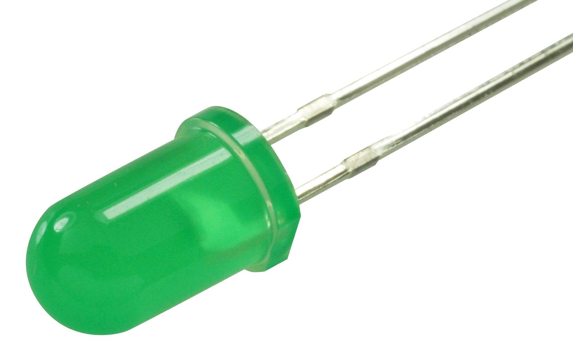 MULTICOMP PRO LED Single Colour (<75mA) MCL053GD LED, 5MM, 36°, GREEN MULTICOMP PRO 1581138 MCL053GD