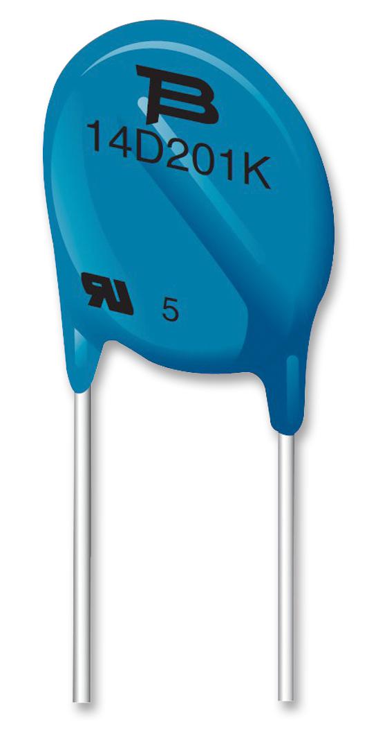 BOURNS Varistors MOV-20D221KTR VARISTOR, METAL OXIDE, 220V, 20MM, 10% BOURNS 2250972 MOV-20D221KTR
