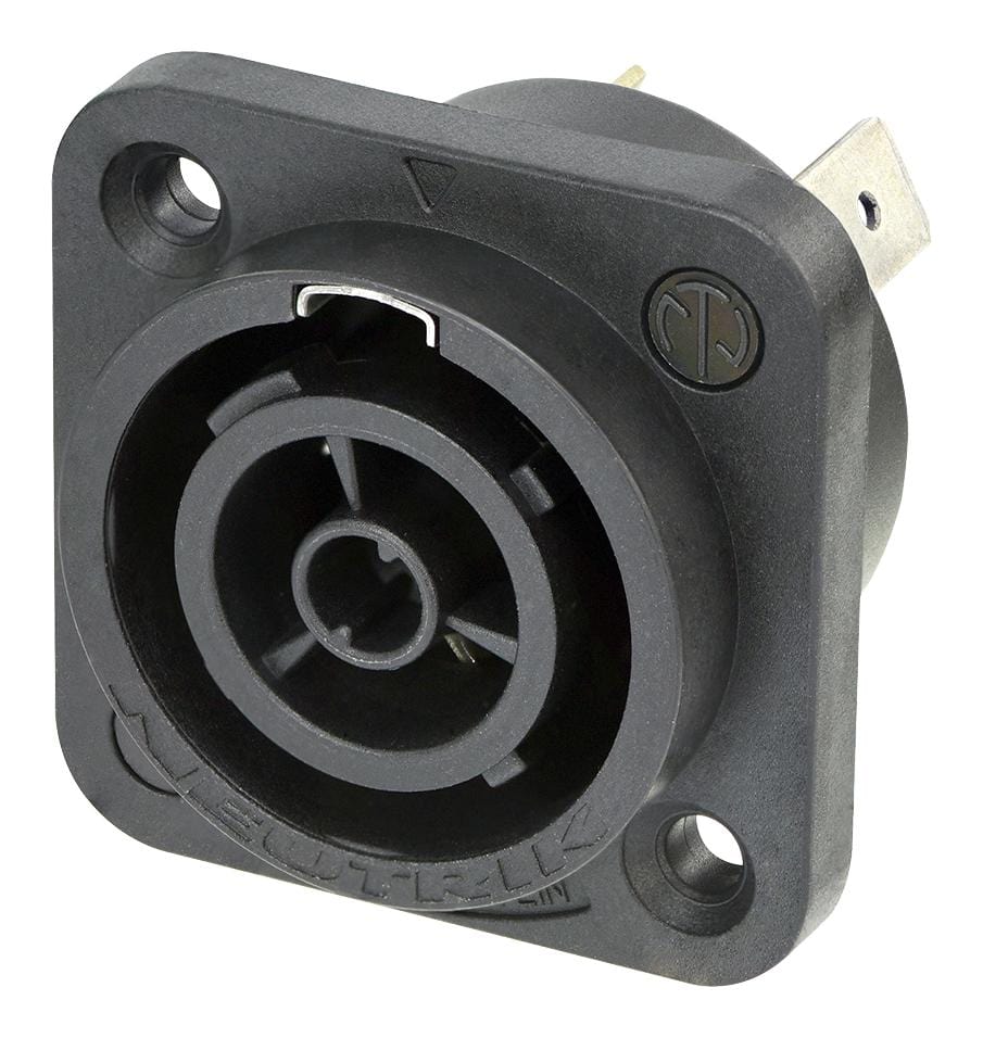 NEUTRIK Power Entry NAC3FPX-WOT-TOP MAINS CHASSIS OUTLET CBC TOP NEUTRIK 3014304 NAC3FPX-WOT-TOP