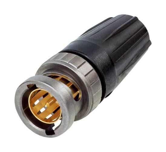 NEUTRIK RF/Coax Connectors NBNC75BJP9X RF COAXIAL, UHD BNC PLUG, 75 OHM, CABLE NEUTRIK 2749817 NBNC75BJP9X