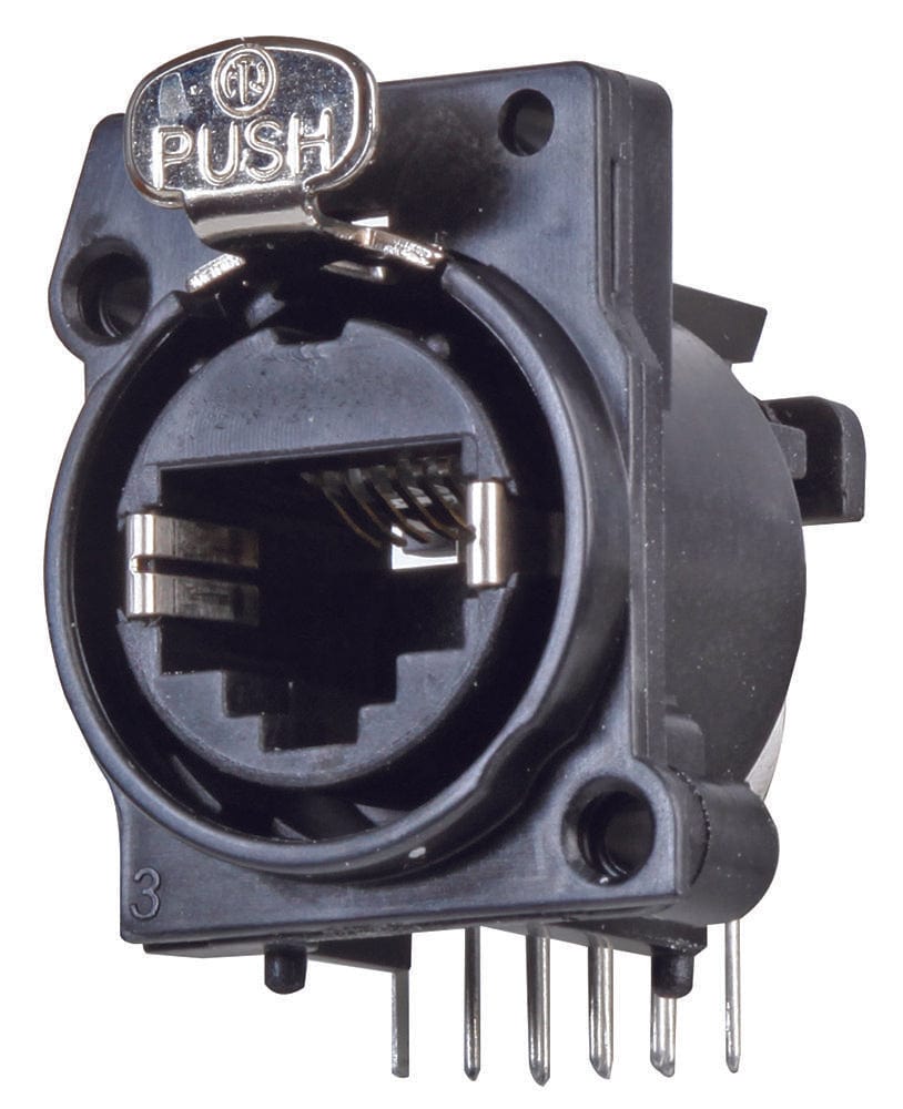 NEUTRIK Plugs & Jacks NE8FAH-C5 CONNECTOR, RJ45, JACK, 8P8C, CAT5E NEUTRIK 2543764 NE8FAH-C5