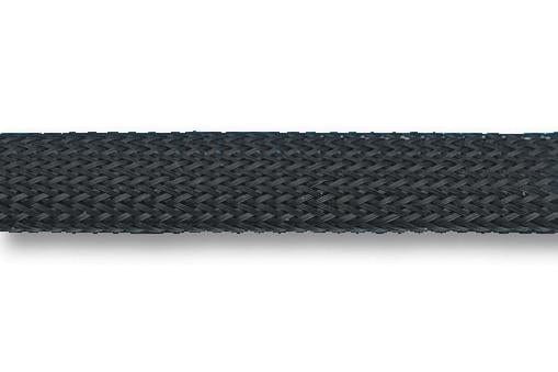 MULTICOMP PRO Sleeving PETAM1901BK200R SLEEVING, BRAID, 200M MULTICOMP PRO 3223589 PETAM1901BK200R