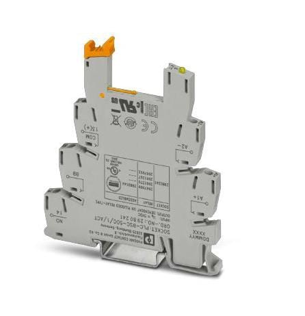 PHOENIX CONTACT Relay Sockets PLC-BSC- 24DC/ 1/ACT RELAY SOCKET, 24VDC, DIN RAIL PHOENIX CONTACT 3259370 PLC-BSC- 24DC/ 1/ACT