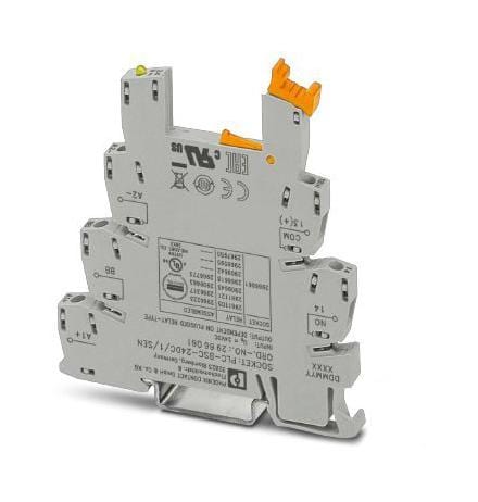 PHOENIX CONTACT Relay Sockets PLC-BSC- 24DC/ 1/SEN RELAY SOCKET, 24VDC, DIN RAIL PHOENIX CONTACT 3259371 PLC-BSC- 24DC/ 1/SEN