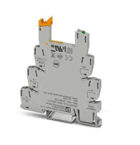 PHOENIX CONTACT Relay Sockets PLC-BSC-  5DC/21 RELAY SOCKET, 5VDC, DIN RAIL PHOENIX CONTACT 3259367 PLC-BSC-  5DC/21
