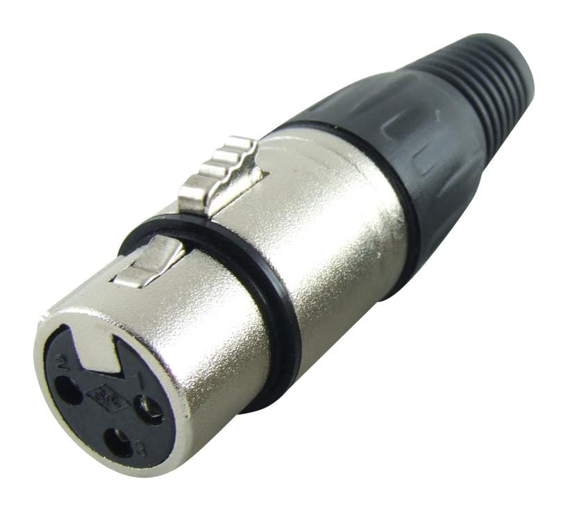 MULTICOMP PRO XLR Audio PS000016 CONNECTOR, XLR MIC, RCPT, 3POS, CABLE MULTICOMP PRO 2759022 PS000016