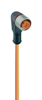 LUMBERG AUTOMATION Circular RKWT 4-07/2 M LEAD,PVC, M12 R/A SKT-FREE END,4P,2M LUMBERG AUTOMATION 1893418 RKWT 4-07/2 M
