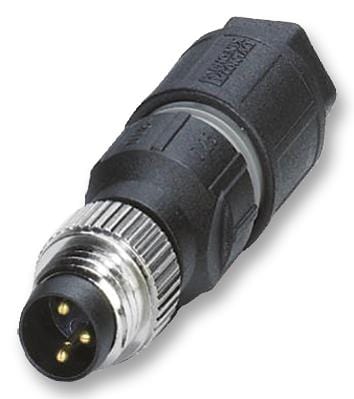 PHOENIX CONTACT Sensor Connectors SACC-M 8MS-3QO-0,5-M PLUG, M8, PLUSCON, 3 WAY PHOENIX CONTACT 2308649 SACC-M 8MS-3QO-0,5-M