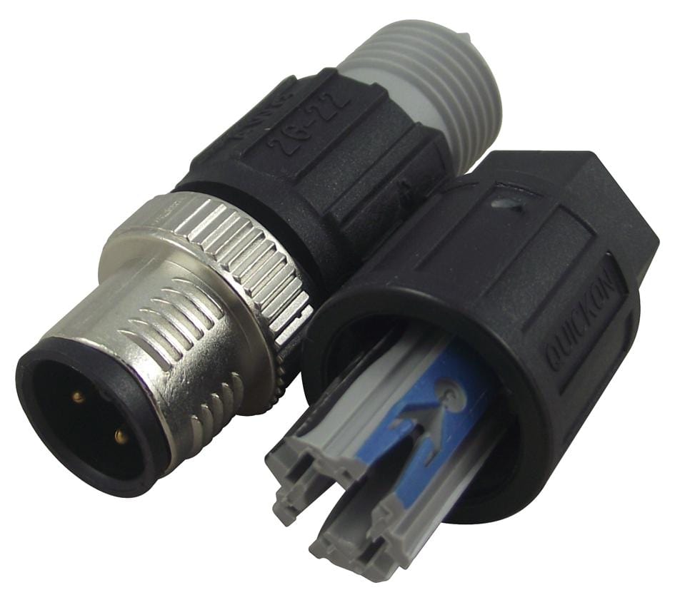 PHOENIX CONTACT Sensor Connectors SACC-MS-4QO-0,34-M SCO PLUG, M12, PLUSCON, A CODE, 4 WAY PHOENIX CONTACT 2308661 SACC-MS-4QO-0,34-M SCO