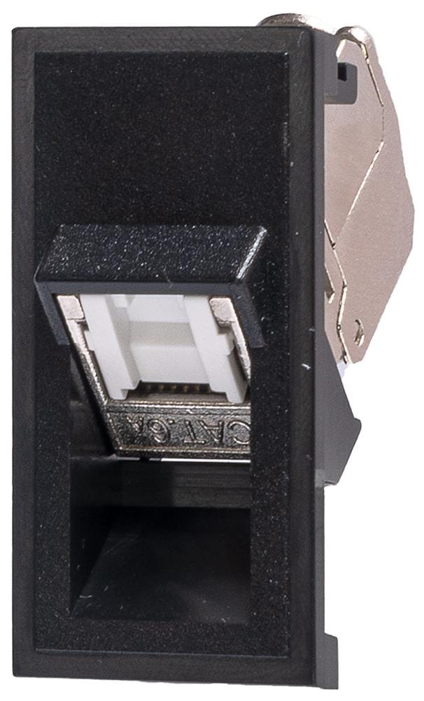 TUK Plugs & Jacks SGKS45BKAX RJ45 CONNECTOR, JACK, 8P8C, 1PORT, BLK TUK 3580903 SGKS45BKAX