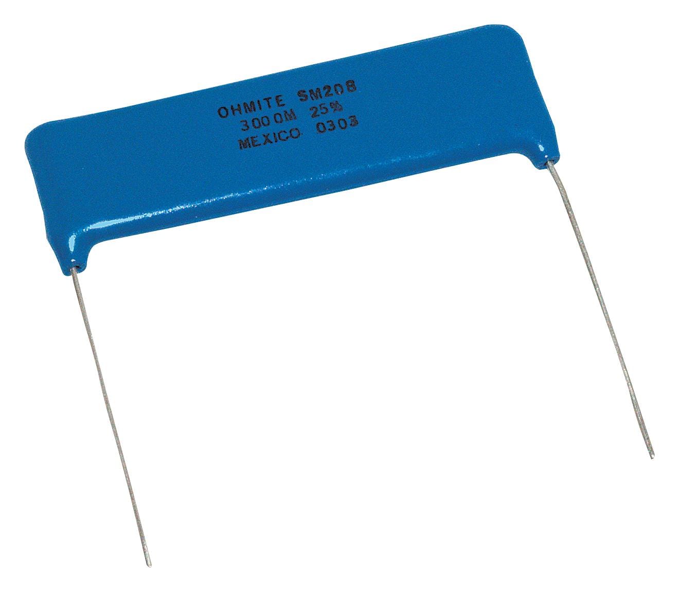 OHMITE Through Hole Resistors SM108035007FE RES, 5G, 1%, 2.5W, RADIAL, THICK FILM OHMITE 2664971 SM108035007FE