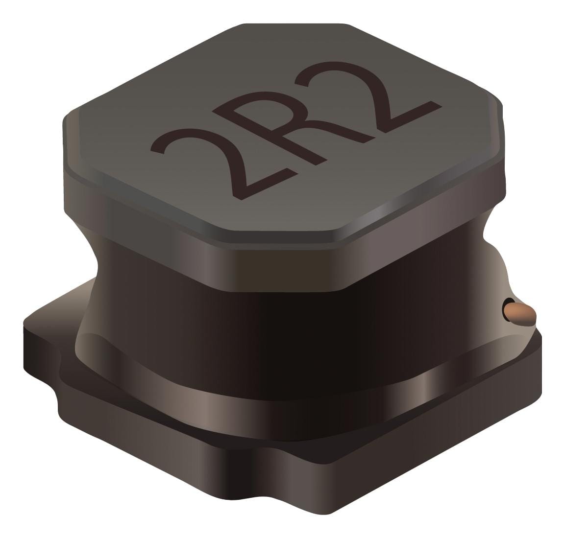BOURNS Power Inductors - SMD SRN5040TA-2R2M INDUCTOR, AUTO, SEMI-SHLD, 2.2UH/3.8A BOURNS 2932125 SRN5040TA-2R2M
