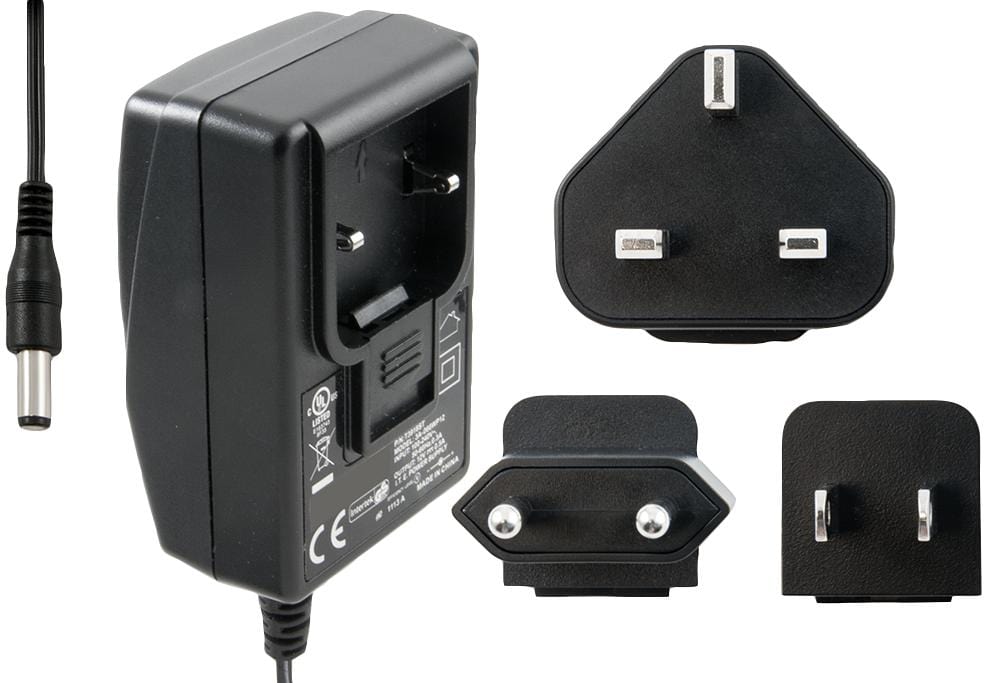STONTRONICS External Plug In Adaptor - Single Output T5883ST PSU, PLUG & GO, 24V 0.75A 18W, LEVEL 6 STONTRONICS 3376841 T5883ST