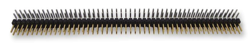 SAMTEC Board-to-Board TSW-150-08-L-D-RA HEADER, 2.54MM, R/A DUAL, 100WAY SAMTEC 1668601 TSW-150-08-L-D-RA