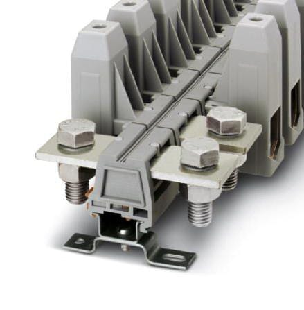PHOENIX CONTACT DIN Rail Mount UHV240-M16/M16 DIN RAIL TB, HIGH CURRENT, 2WAY, 00AWG PHOENIX CONTACT 3240759 UHV240-M16/M16