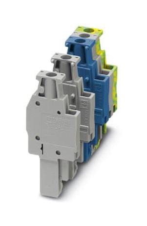 PHOENIX CONTACT Pluggable UPBV 2,5/ 1-R BU TERMINAL BLOCK, PLUGGABLE, 1WAY, BLUE PHOENIX CONTACT 3239416 UPBV 2,5/ 1-R BU