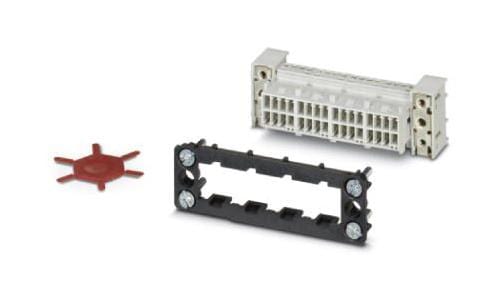 PHOENIX CONTACT Rectangular Power Inserts / Modules VC-AR3/4M-S8888-SET CONTACT INSERT, 31+PE, 2R PHOENIX CONTACT 3294923 VC-AR3/4M-S8888-SET